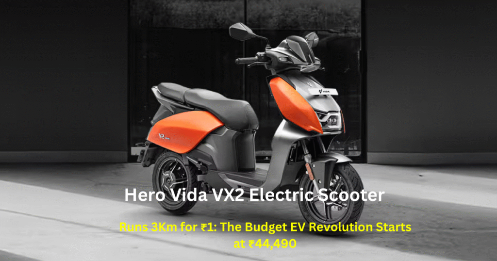 Hero’s Vida VX2 Electric Scooter