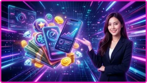 Lợi ích của tổng đề giải đặc biệt - máy tính vàng với biểu đồ tăng trưởng