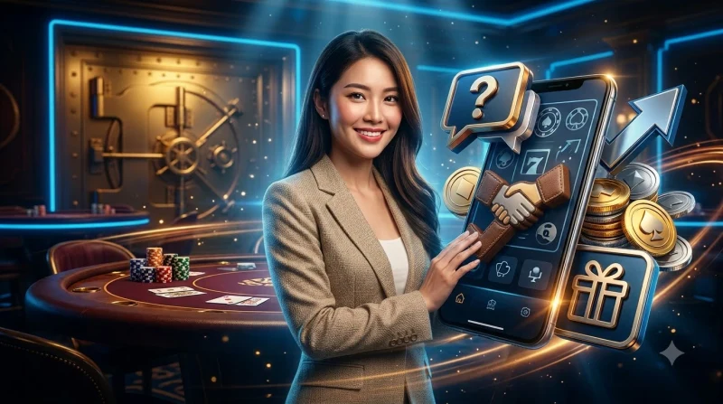 Người dùng trải nghiệm các trò chơi trên i9bet